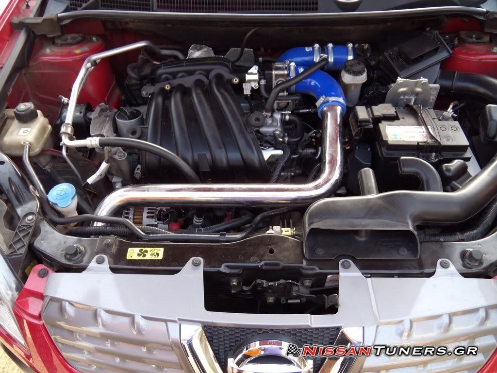 HR16DE turbo kit with pics Nissan Versa Forums